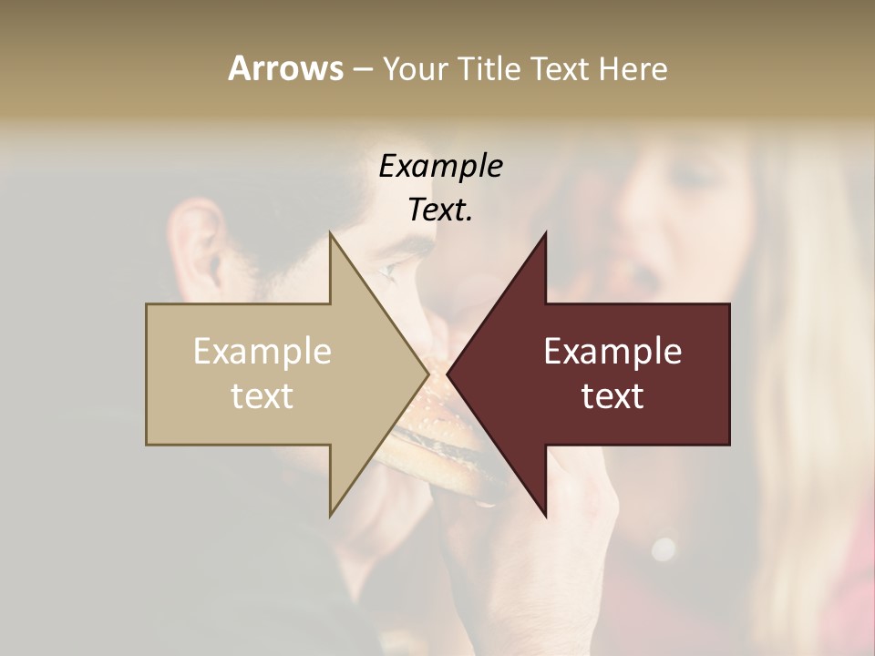 Going Out Man Meal PowerPoint Template