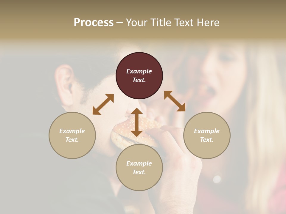 Going Out Man Meal PowerPoint Template