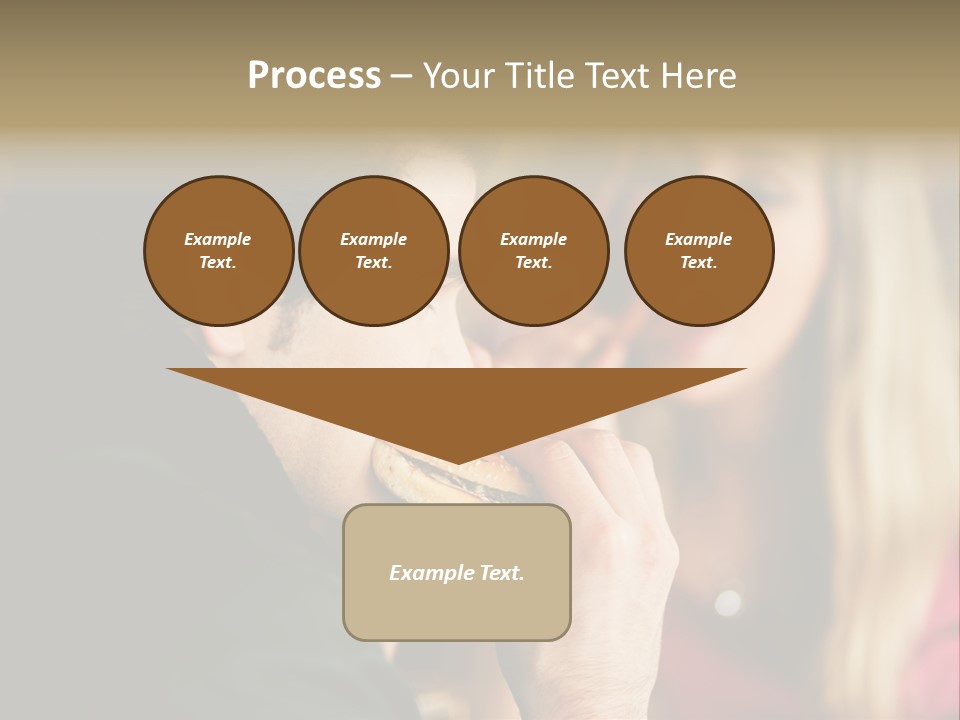 Going Out Man Meal PowerPoint Template