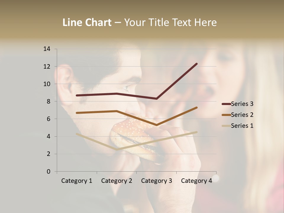 Going Out Man Meal PowerPoint Template
