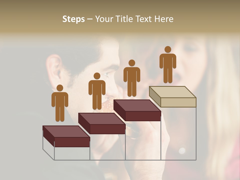 Going Out Man Meal PowerPoint Template