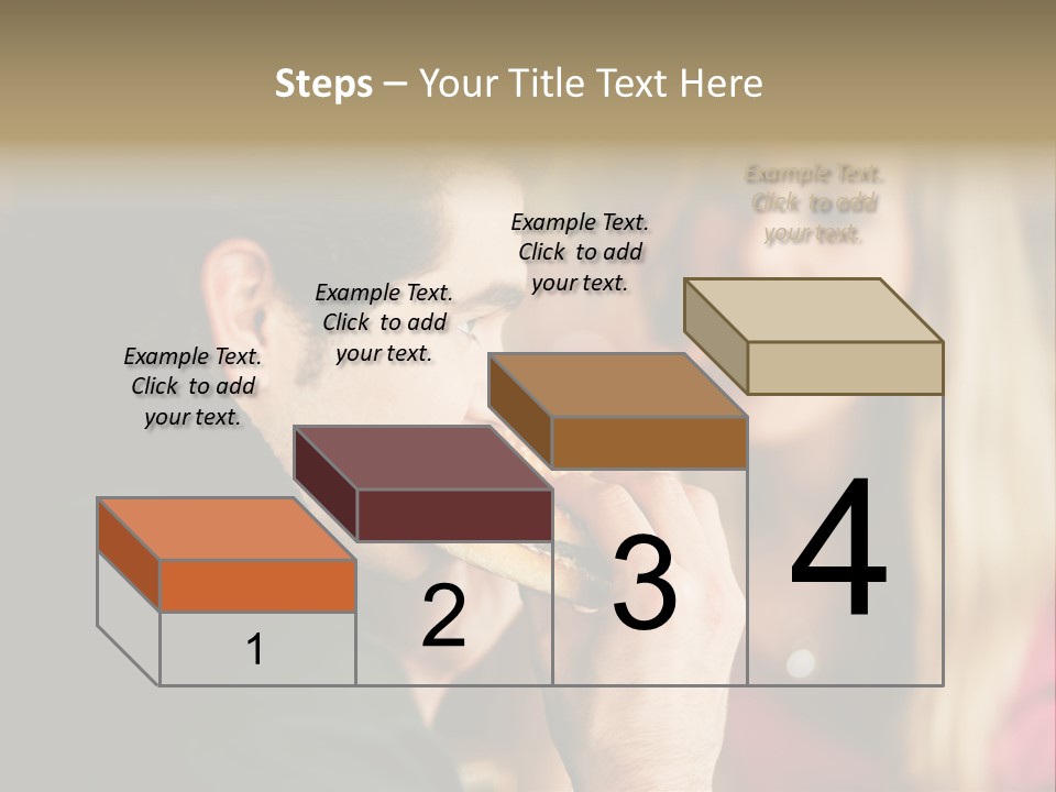 Going Out Man Meal PowerPoint Template