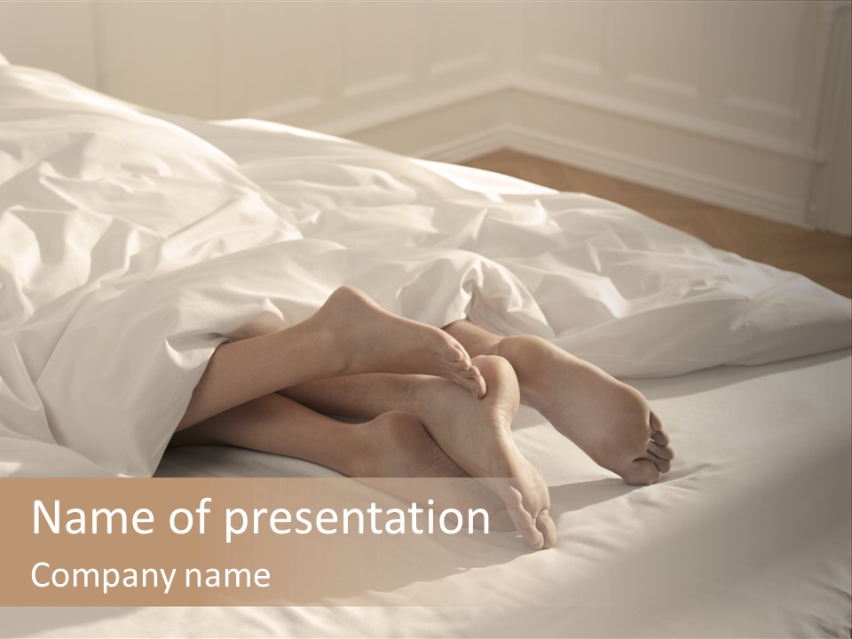 Sex Sleeping Room PowerPoint Template