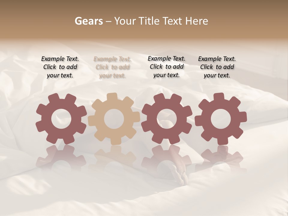 Sex Sleeping Room PowerPoint Template