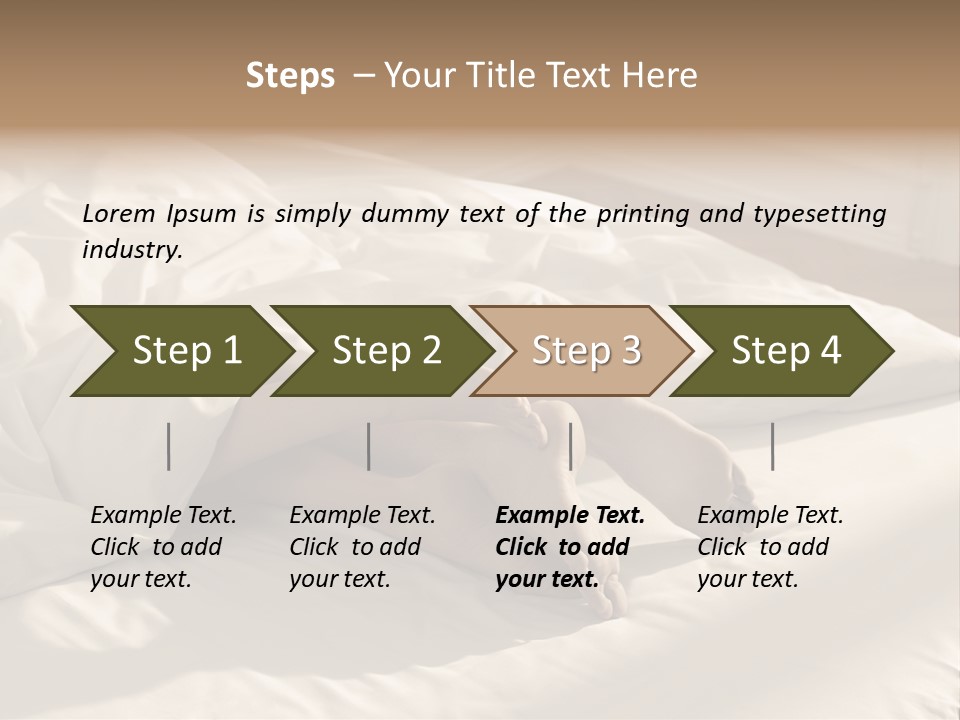 Sex Sleeping Room PowerPoint Template