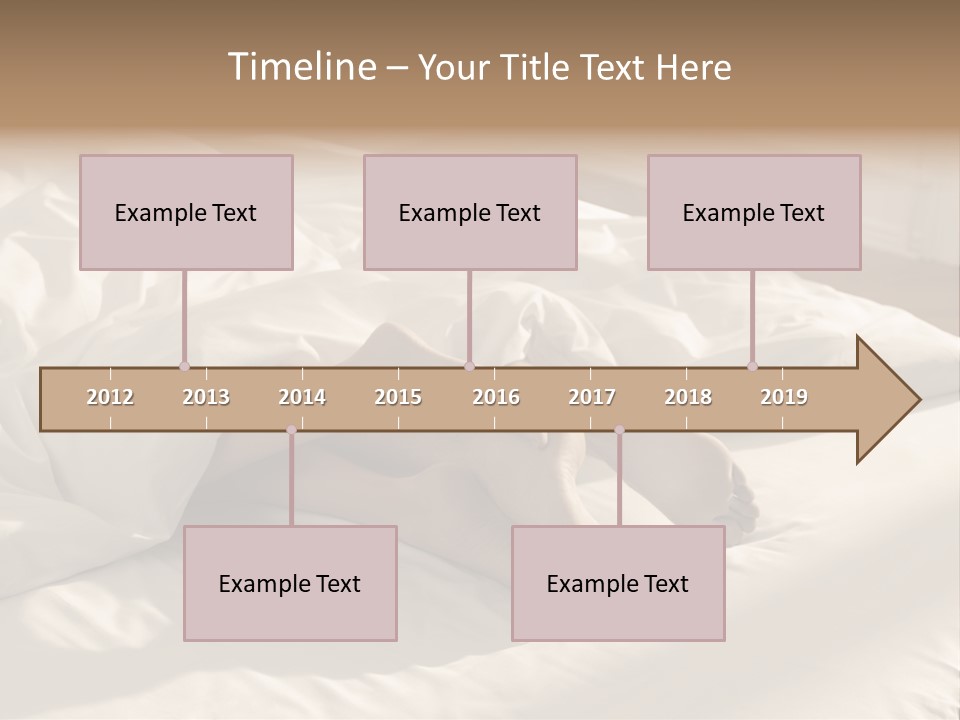 Sex Sleeping Room PowerPoint Template