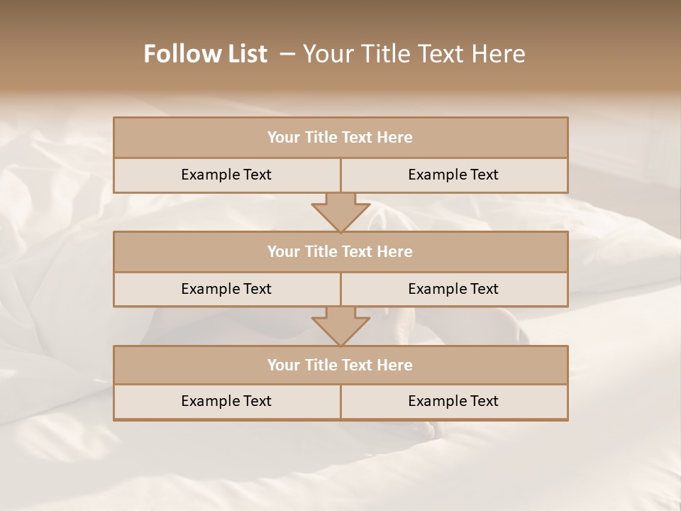 Sex Sleeping Room PowerPoint Template