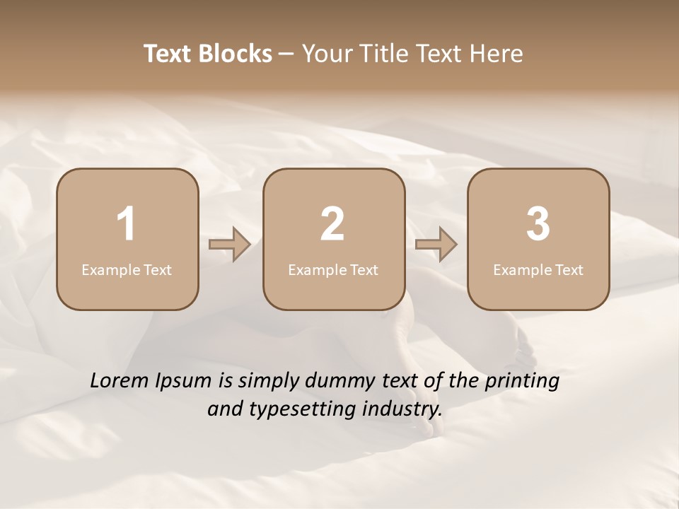 Sex Sleeping Room PowerPoint Template