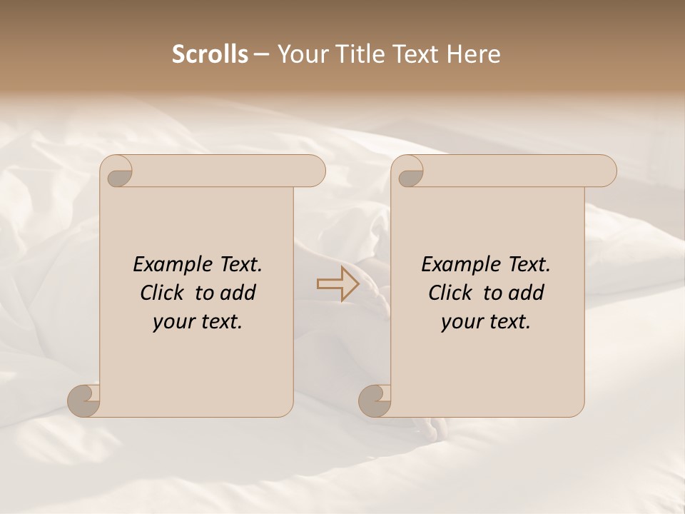 Sex Sleeping Room PowerPoint Template