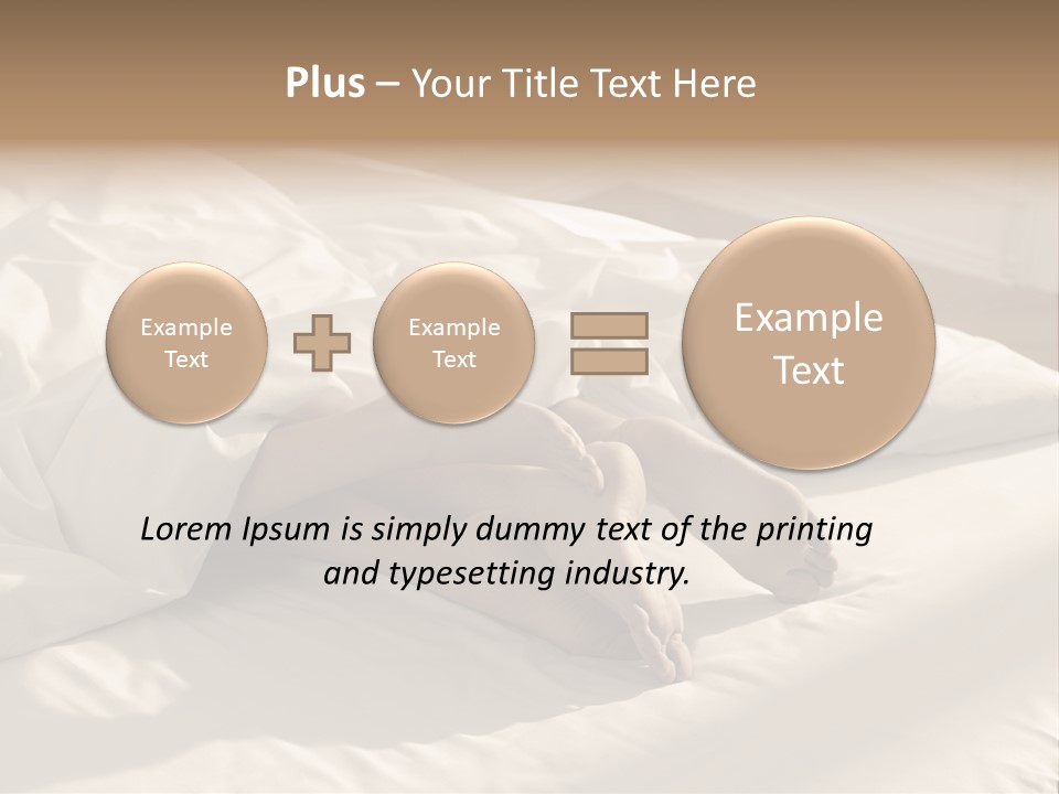 Sex Sleeping Room PowerPoint Template