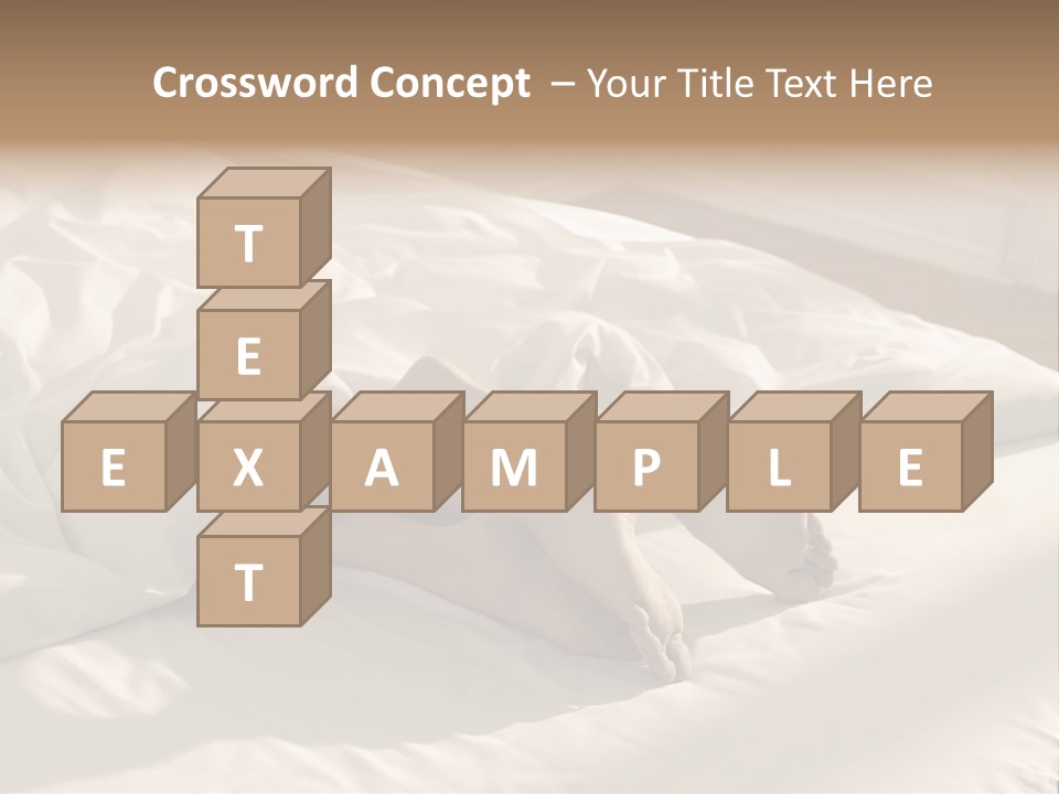 Sex Sleeping Room PowerPoint Template