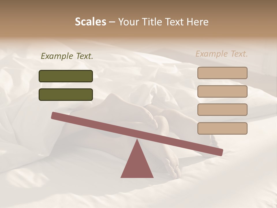 Sex Sleeping Room PowerPoint Template
