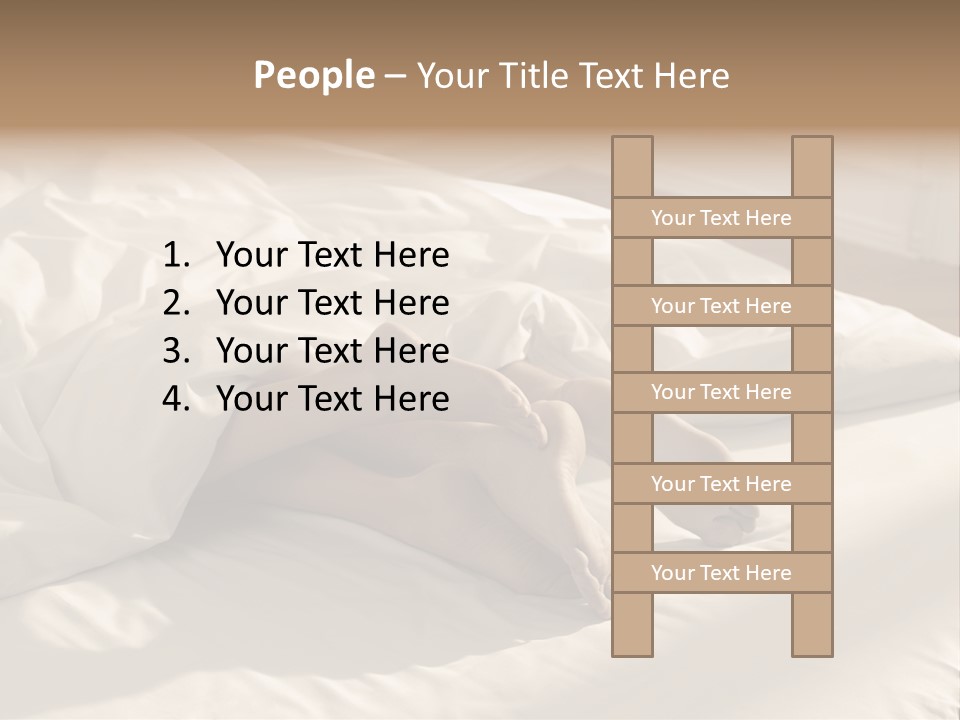 Sex Sleeping Room PowerPoint Template