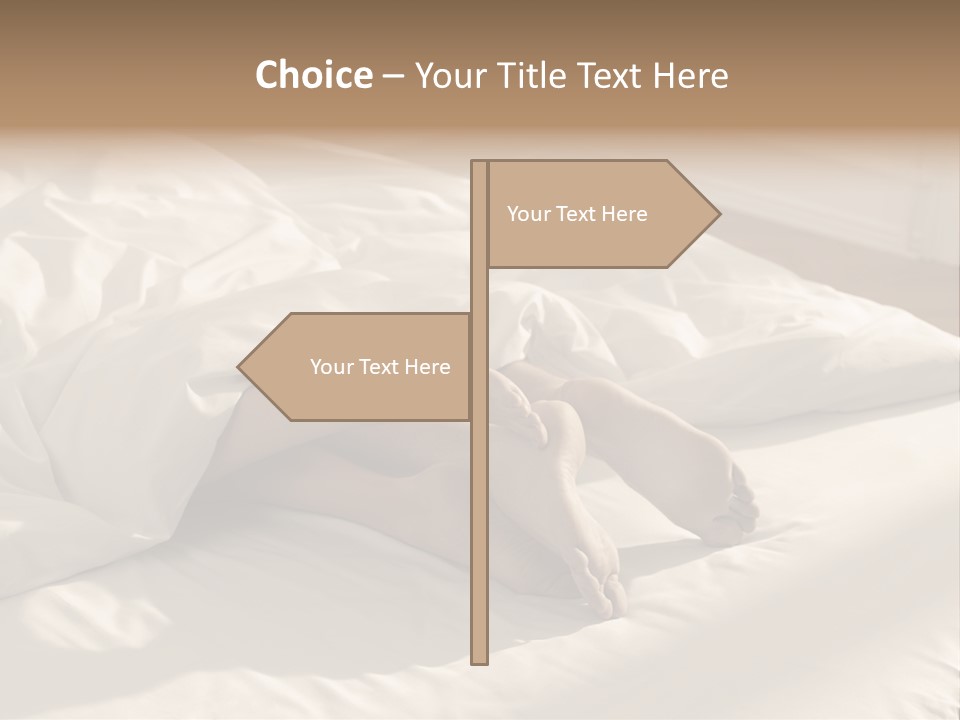 Sex Sleeping Room PowerPoint Template