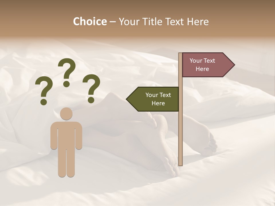 Sex Sleeping Room PowerPoint Template