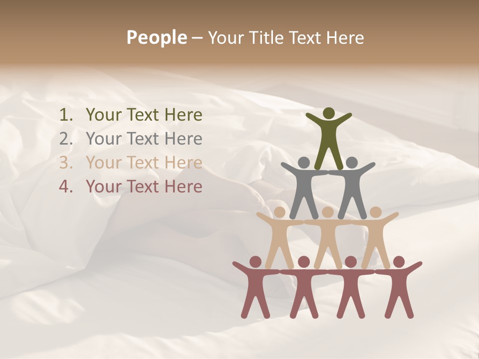 Sex Sleeping Room PowerPoint Template