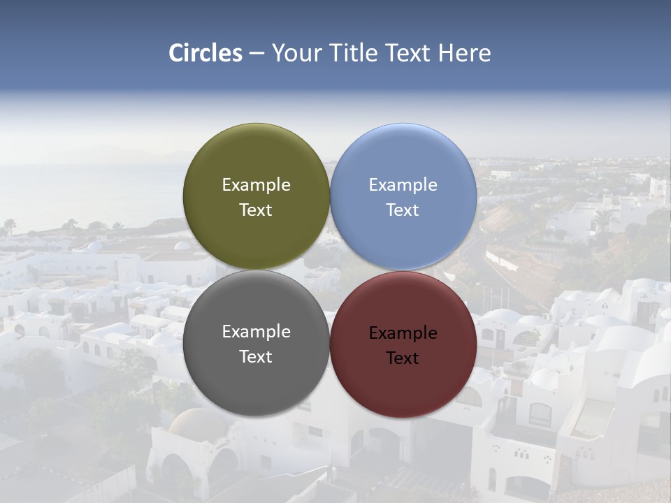 Palm Lake East PowerPoint Template