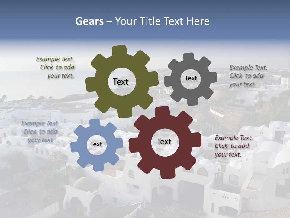 Palm Lake East PowerPoint Template