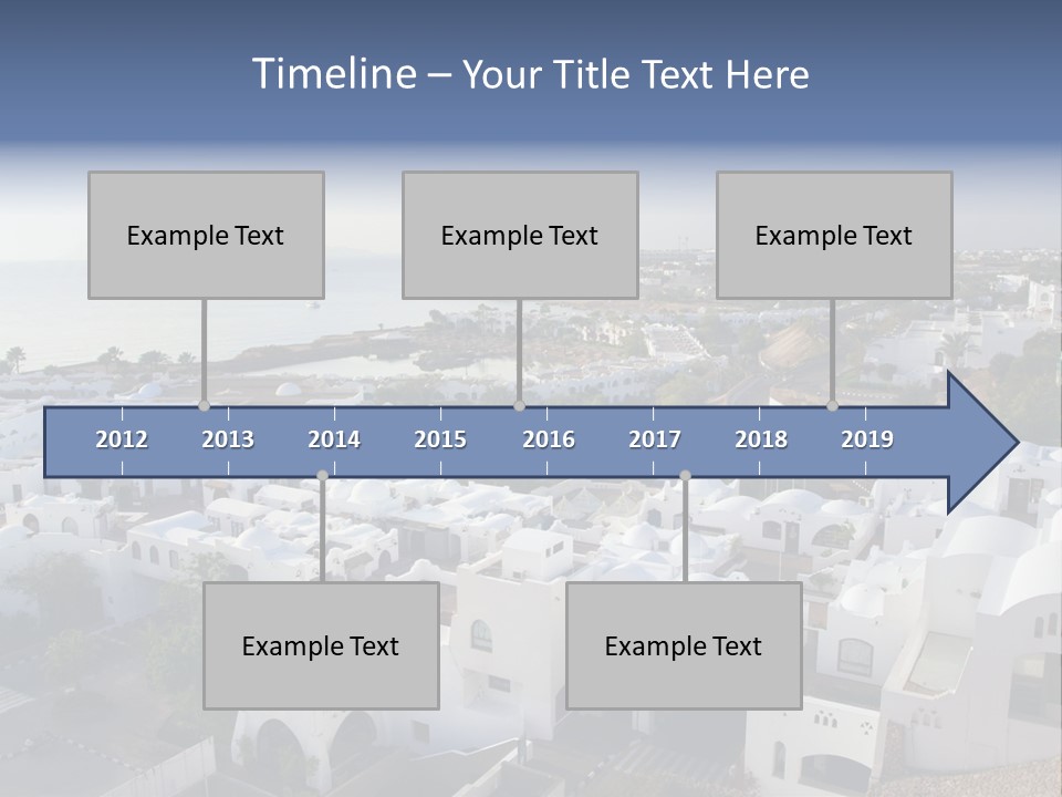 Palm Lake East PowerPoint Template