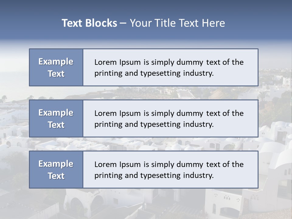 Palm Lake East PowerPoint Template