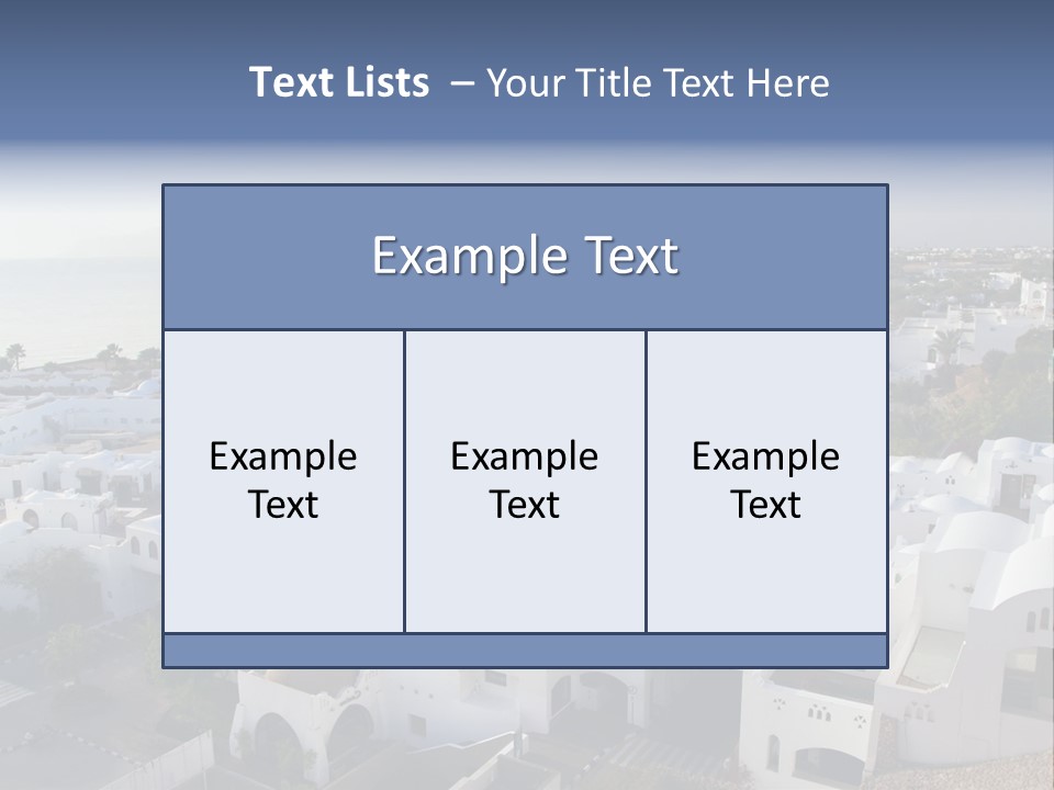 Palm Lake East PowerPoint Template
