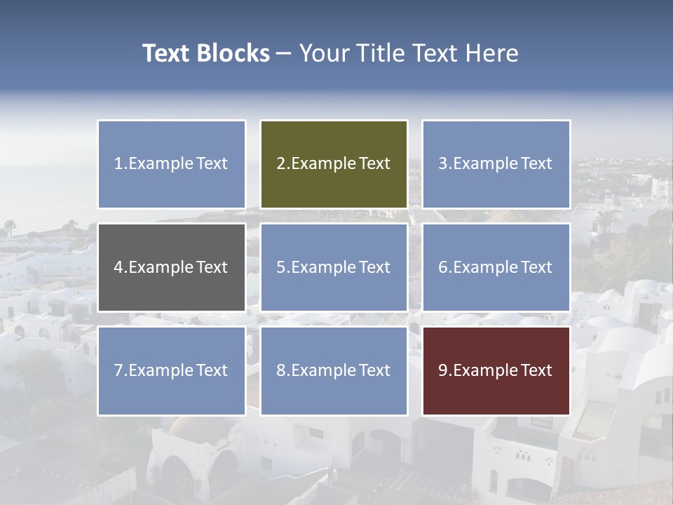 Palm Lake East PowerPoint Template