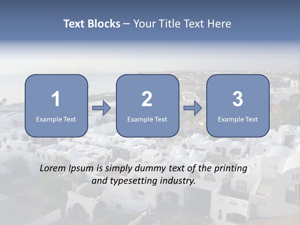 Palm Lake East PowerPoint Template