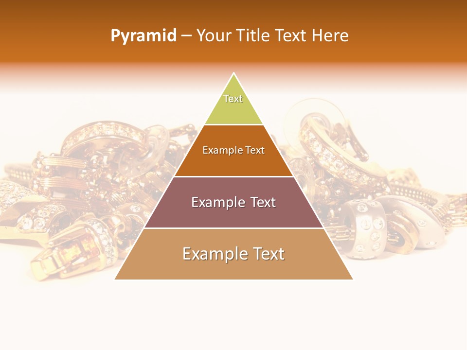 Pendant Metal Bijouterie PowerPoint Template