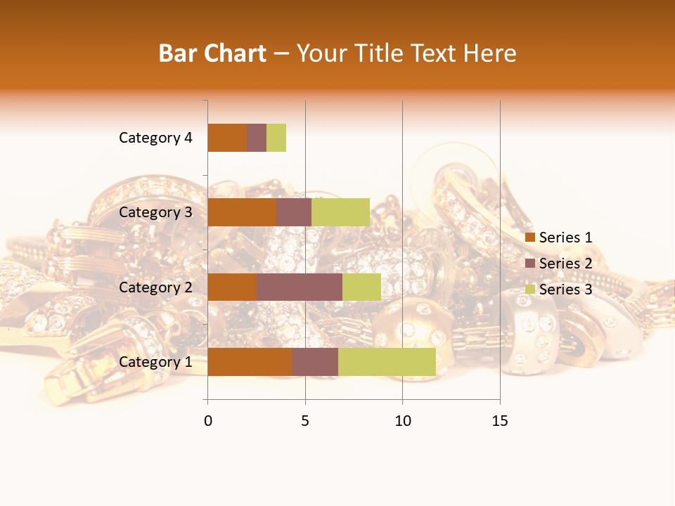 Pendant Metal Bijouterie PowerPoint Template