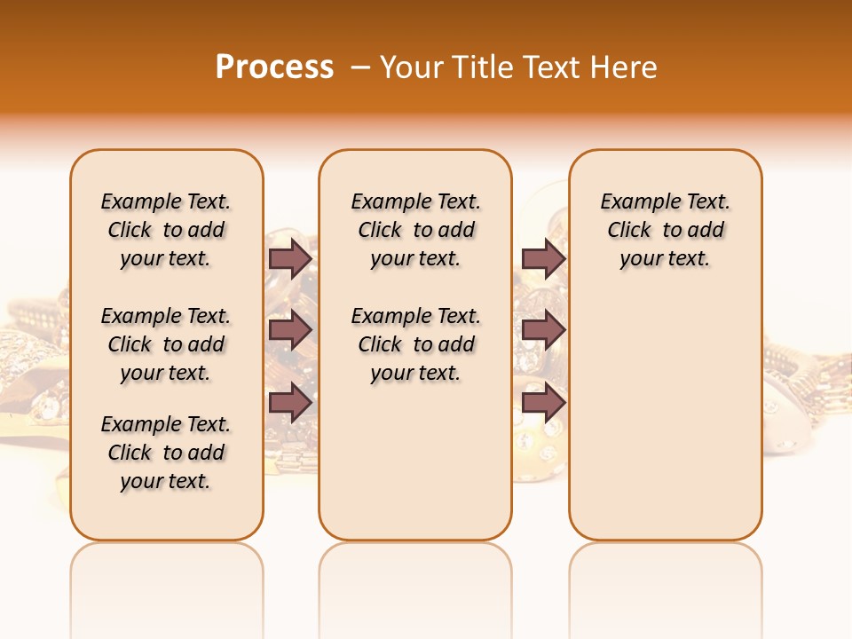 Pendant Metal Bijouterie PowerPoint Template