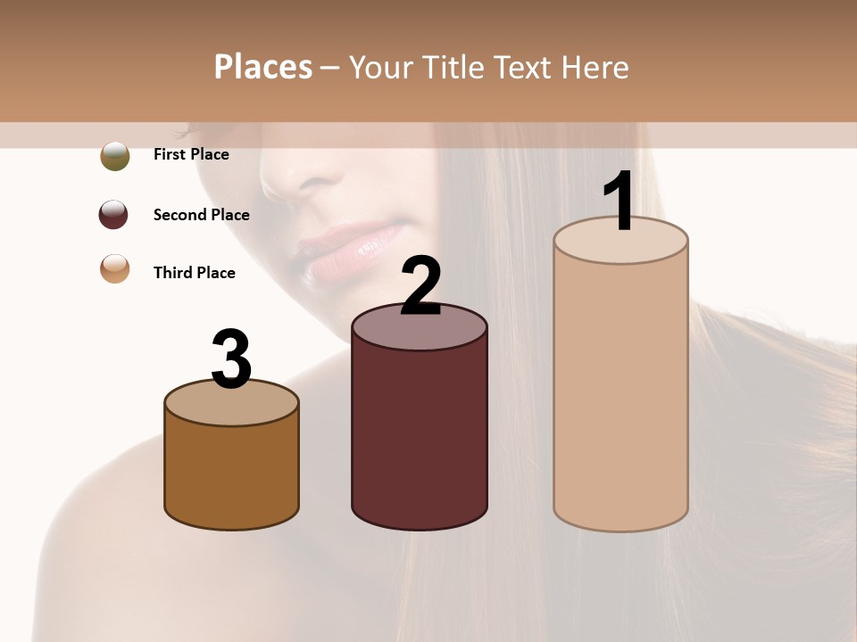 Care Closeup Pose PowerPoint Template