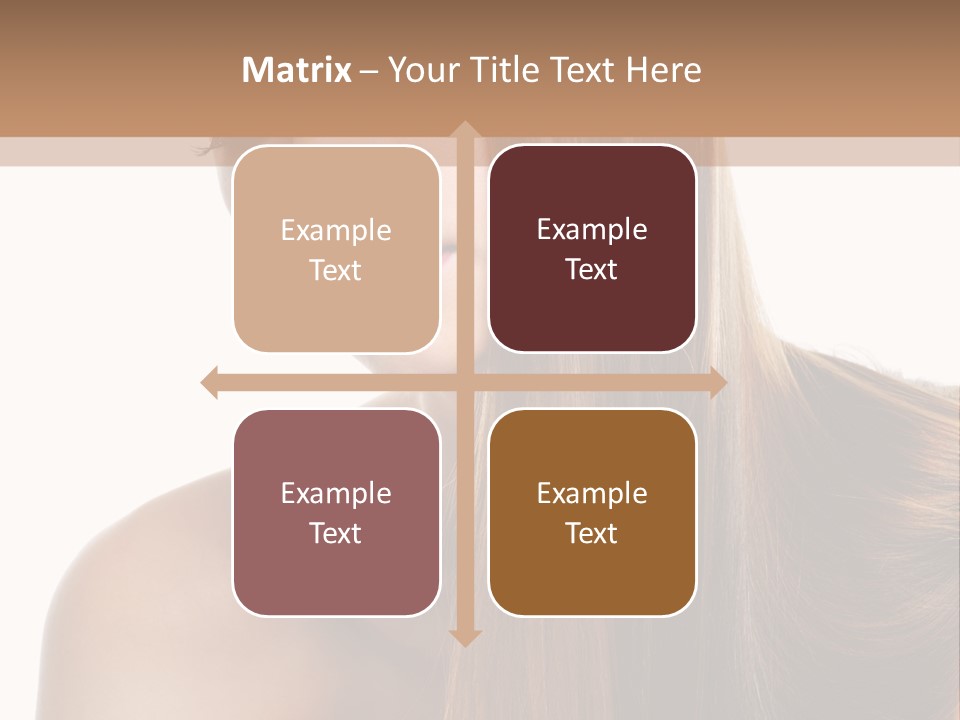 Care Closeup Pose PowerPoint Template