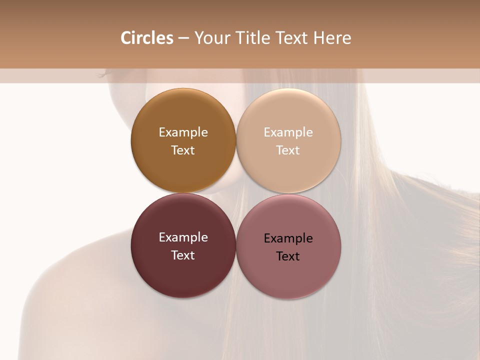 Care Closeup Pose PowerPoint Template