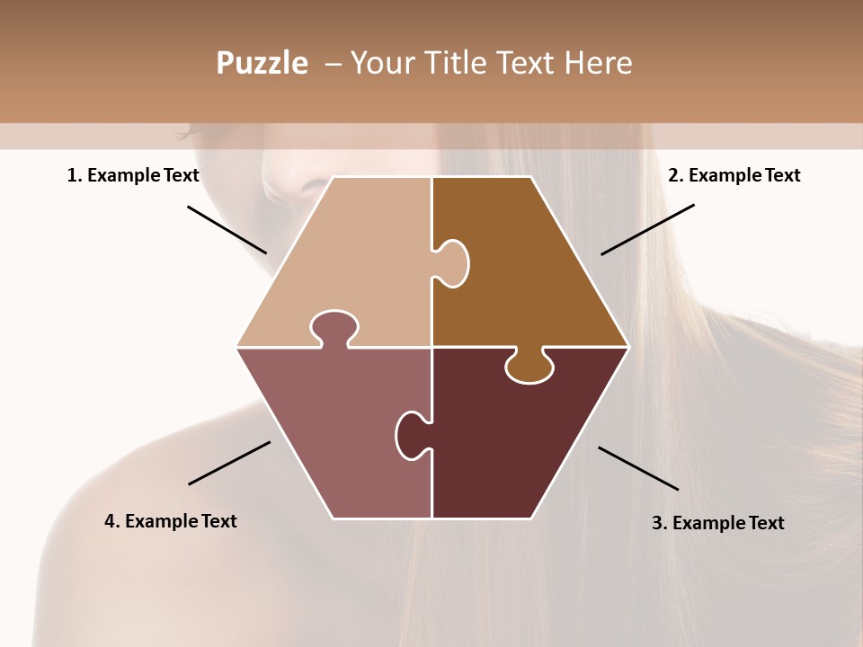 Care Closeup Pose PowerPoint Template