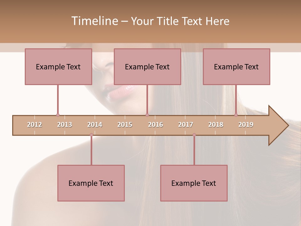 Care Closeup Pose PowerPoint Template