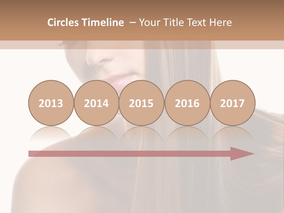Care Closeup Pose PowerPoint Template