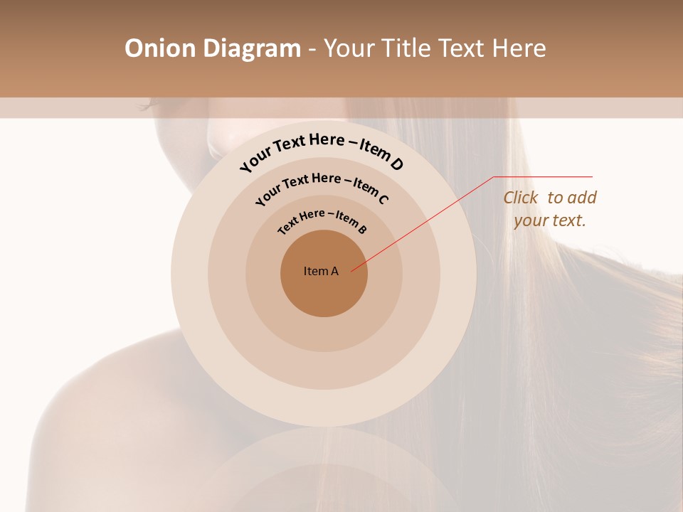 Care Closeup Pose PowerPoint Template