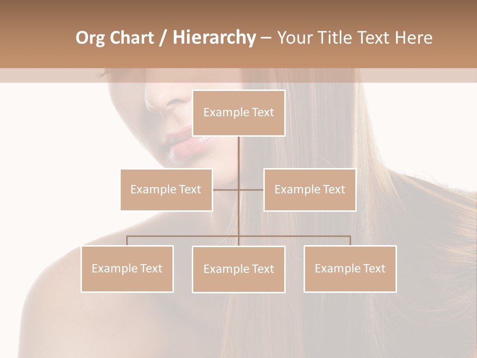 Care Closeup Pose PowerPoint Template