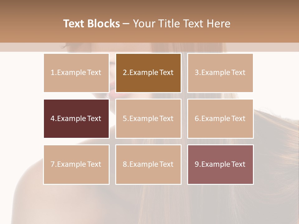 Care Closeup Pose PowerPoint Template