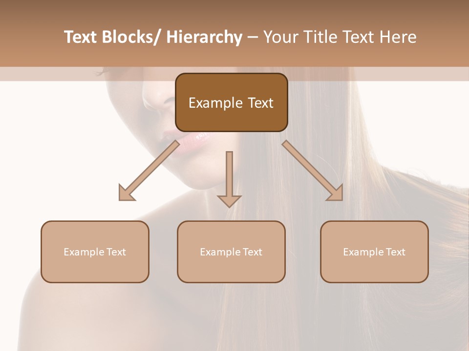 Care Closeup Pose PowerPoint Template