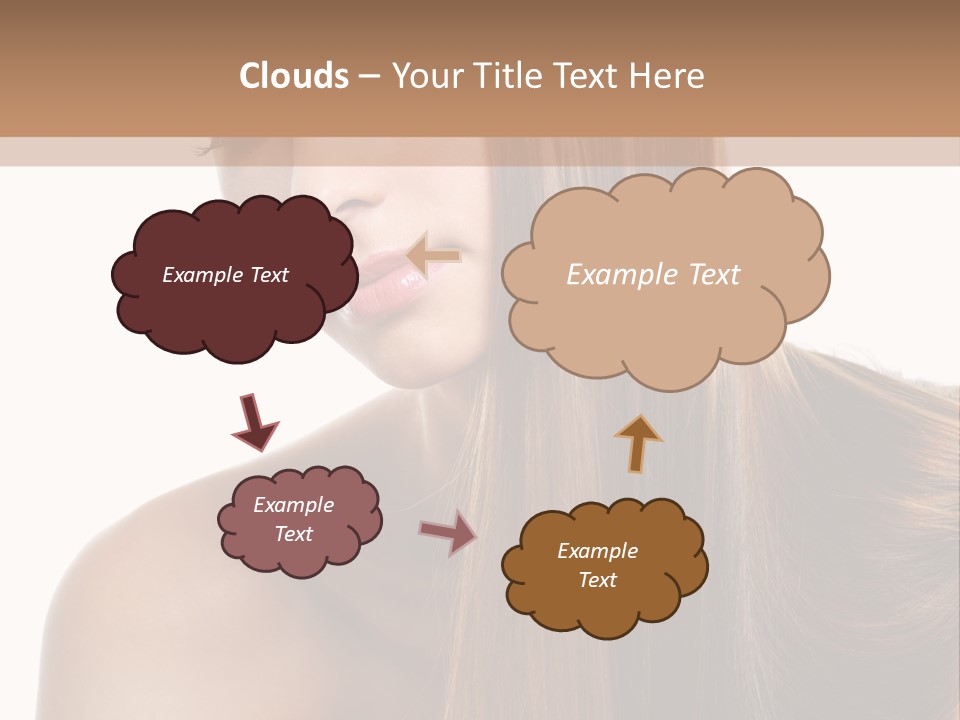 Care Closeup Pose PowerPoint Template