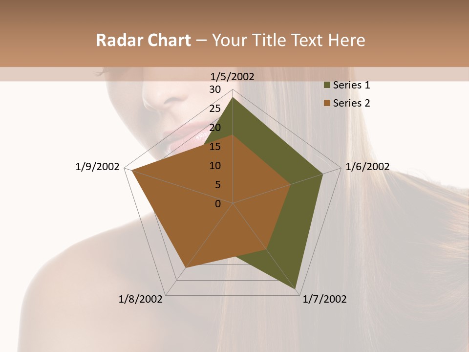 Care Closeup Pose PowerPoint Template