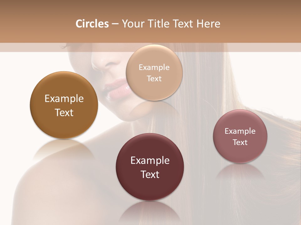 Care Closeup Pose PowerPoint Template