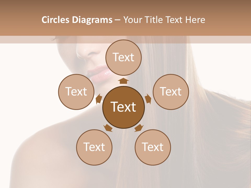 Care Closeup Pose PowerPoint Template