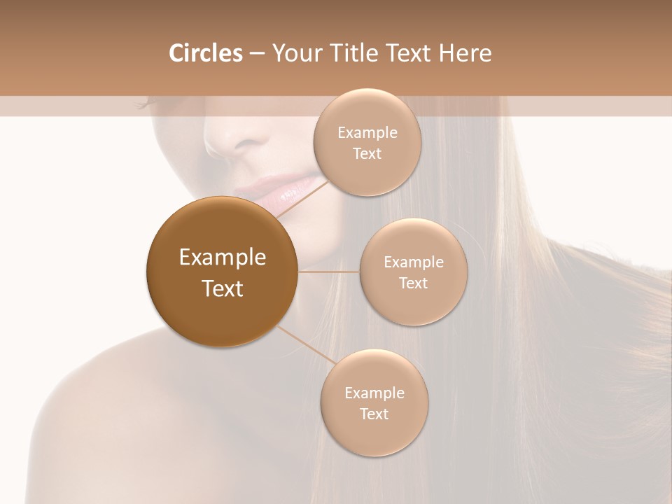 Care Closeup Pose PowerPoint Template