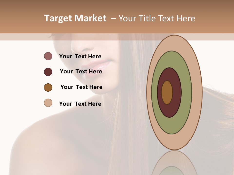 Care Closeup Pose PowerPoint Template