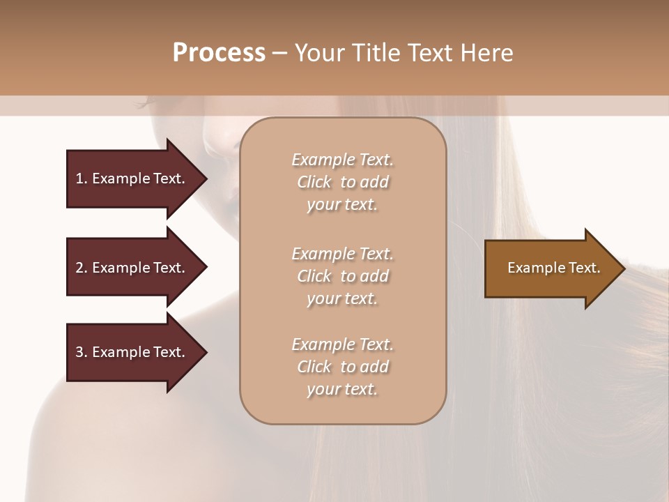 Care Closeup Pose PowerPoint Template