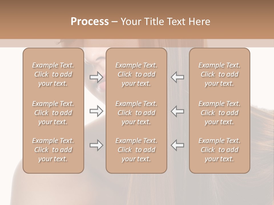 Care Closeup Pose PowerPoint Template