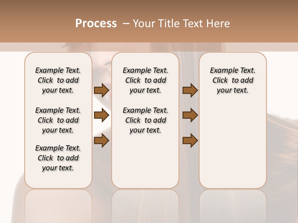 Care Closeup Pose PowerPoint Template