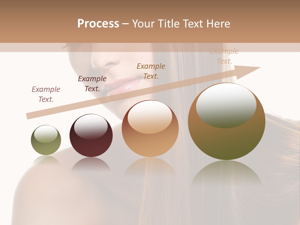 Care Closeup Pose PowerPoint Template